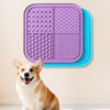 Lick Mat for Dogs & Cats 2 Pack with Suction Cups, Dog Lick Mat for Anxiety Relief, Dog Toys to Keep Them Busy, Peanut Butter Licking Pad for Boredom Reducer, Perfect for Bathing