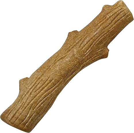 Dogwood Durable Dog Chew Toy, Large - Long Lasting Chew Stick Made with Real Wood - USA Made, L
