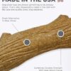 Dogwood Durable Dog Chew Toy, Large - Long Lasting Chew Stick Made with Real Wood - USA Made, L