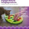 Puzzle & Play – Interactive Cat Puzzle Feeder for Indoor Cats, 16 Hidden Treat Compartments, Slow Feeder, Durable & Easy-Clean