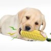 Dog Chew Toys for Aggressive Chewers, Indestructible Tough Durable Squeaky Interactive Dog Toys, Puppy Teeth Chew Corn Stick Toy for Small Medium Large Breed