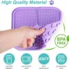 Lick Mat for Dogs & Cats 2 Pack with Suction Cups, Dog Lick Mat for Anxiety Relief, Dog Toys to Keep Them Busy, Peanut Butter Licking Pad for Boredom Reducer, Perfect for Bathing