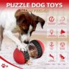 Interactive Dog Enrichment Toy, Slow Feeder & Treat Puzzle for Mental Stimulation, Durable Food Dispenser for Small and Medium Dogs, Indoor Training Aid