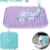 Lick Mat for Dogs & Cats 2 Pack with Suction Cups, Dog Lick Mat for Anxiety Relief, Dog Toys to Keep Them Busy, Peanut Butter Licking Pad for Boredom Reducer, Perfect for Bathing