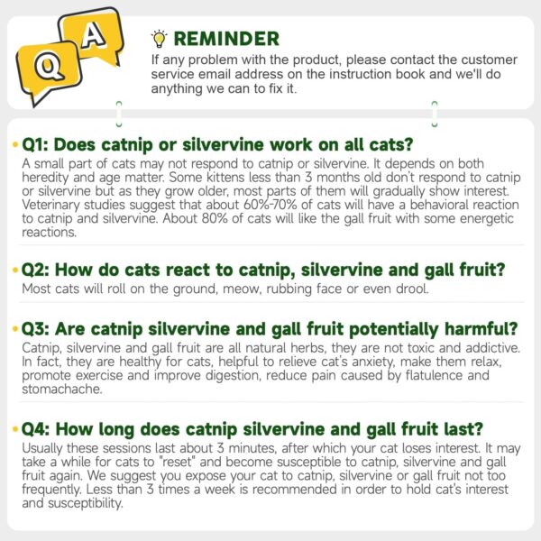 4 Catnip Silvervine Ball Toys, Extra Cat Energy Ball, Edible Cats Lick Kitten Chew, Teeth Cleaning Dental Wall Treats, Concentrated Flavor for All Breeds