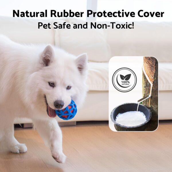 Interactive Dog Toys – Durable Automatic Bouncing & Vibrating Interactive Dog Ball for Smart Play, Motion-Activated Moving Dog Toy for Small/Medium/Large Dogs,USB Rechargeable