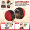 Interactive Dog Enrichment Toy, Slow Feeder & Treat Puzzle for Mental Stimulation, Durable Food Dispenser for Small and Medium Dogs, Indoor Training Aid
