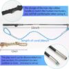 Flirt Pole for Dogs Interactive Dog Toys for Large Medium Small Dogs Chase and Tug of War, Dog Teaser Wand with Lure Chewing Toy for Outdoor Exercise & Training